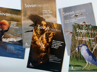 Covers van Sovon nieuws