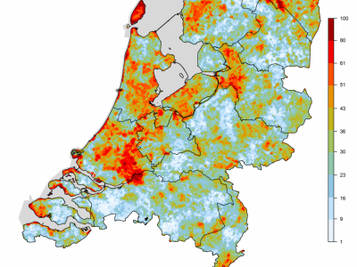 Gevoeligheidskaart broedvogels