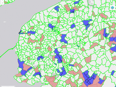 Vacante gebieden in Friesland 2024