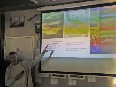 Frank Saris, de grote animator van het boek aan het woord