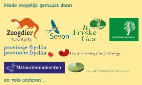 Partners en financiers van de Friese Vrijwilligersdag Natuur