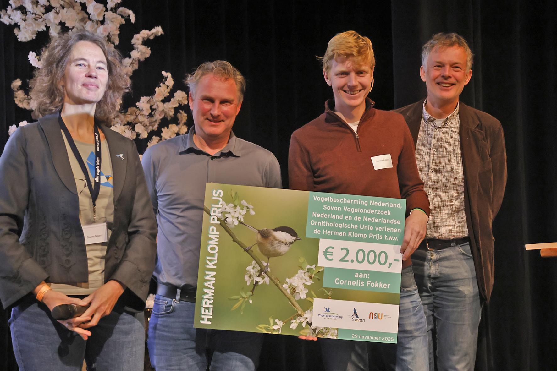 prijswinnaar Cornelis Fokker