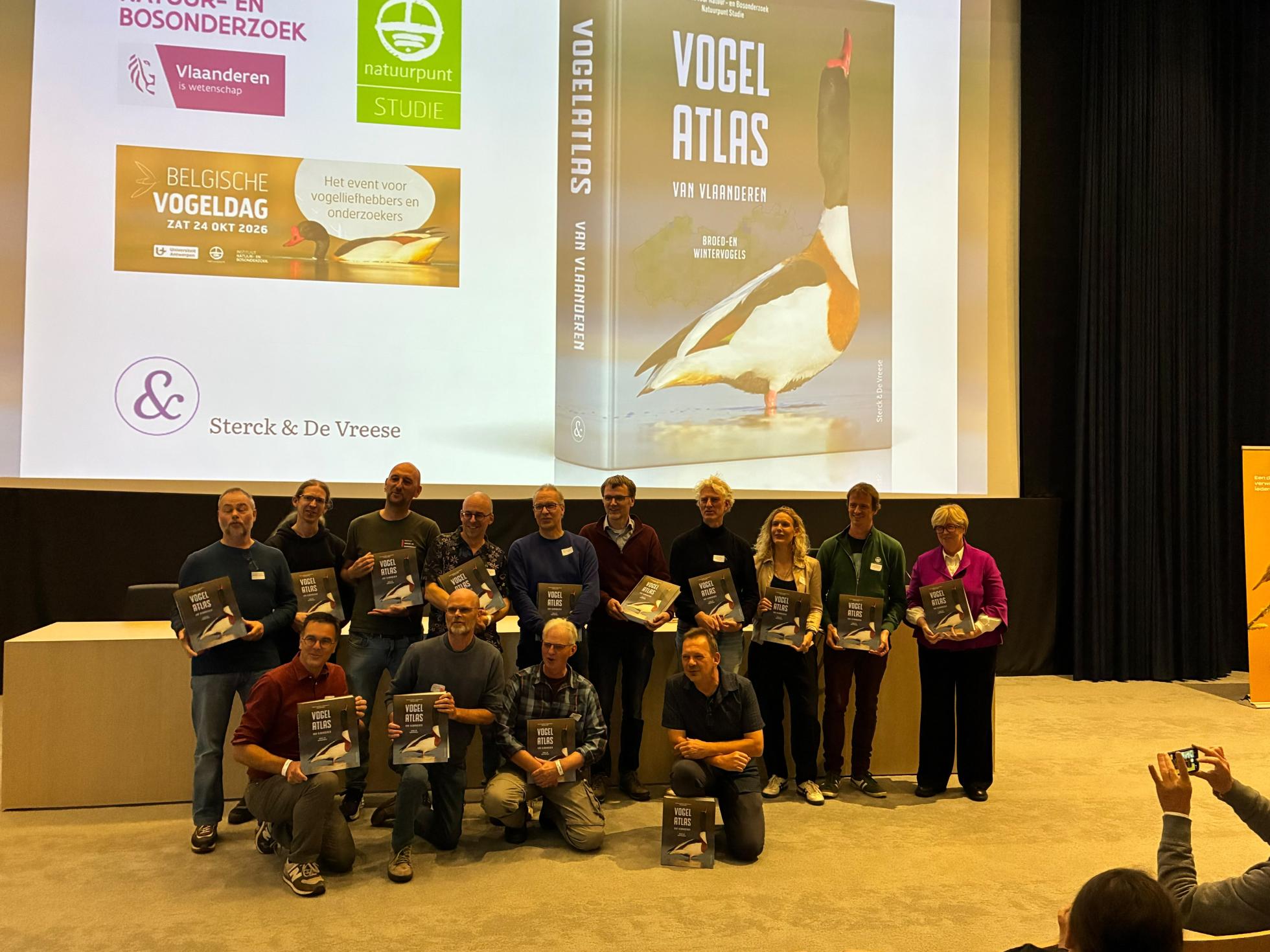 De Vogelatlas kwam tot stand dankzij de inzet van een groot team.