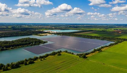 GroenLeven: drijvend zonnepark in Sellingen 