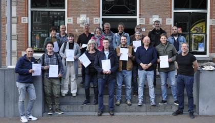 BMP-cursisten geslaagd